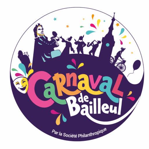 Logo carnaval de Bailleul par la société Philanthropique